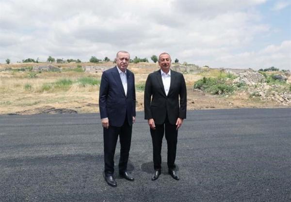 سفر اردوغان به جمهوری آذربایجان و دیدار با علی اف در شوشا سفر اردوغان به جمهوری آذربایجان و ملاقات با علی اف در شوشا