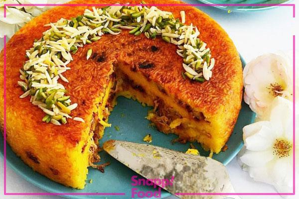 طرز تهیه ته چین کشمش پلو گرگانی به روش محلی طرز تهیه ته چین کشمش پلو گرگانی به روش محلی